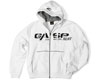  GASP 1,2 Ibs Hoodie - wei� 