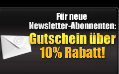 Zum Newsletter anmelden und Rabatt sichern!